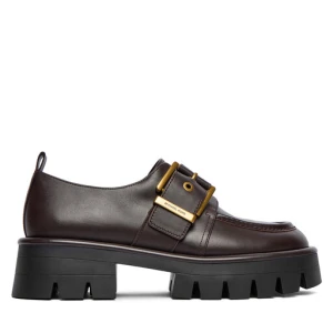 Loafersy MICHAEL Michael Kors Colby 40F4COFP1L Brązowy