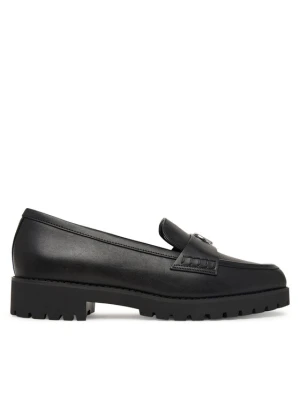 Loafersy MICHAEL Michael Kors Jaelyn Lug 40T6JLFP1L Czarny