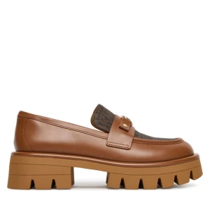 Loafersy MICHAEL Michael Kors Mandy 40T5MAFP2L Brązowy