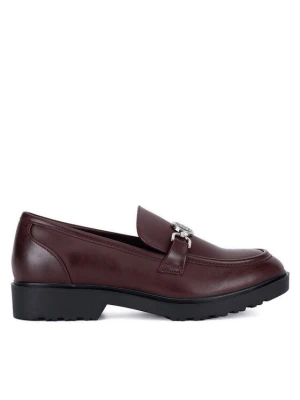 Loafersy Nine West WFA3043-1A Bordowy