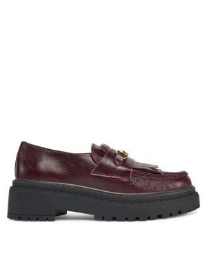 Loafersy Nokwol Perry Bordowy