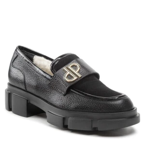 Loafersy Pollini SA10114H1FTA300A Czarny