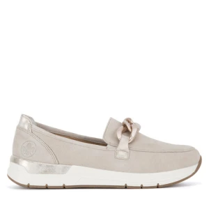 Loafersy Rieker 58944-60 Beżowy