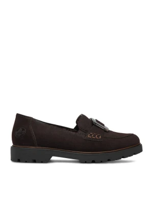 Loafersy Rieker CEO-45553-25 Brązowy ciemny