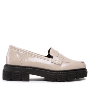 Loafersy Rieker M3862-61 Beżowy