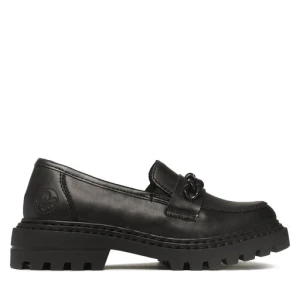 Loafersy Rieker Z9657-00 Czarny