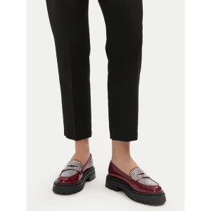 Loafersy Steve Madden Longhaul SM11003448 Bordowy
