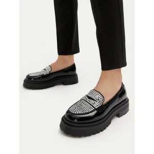 Loafersy Steve Madden Longhaul SM11003448 Czarny