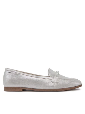 Loafersy Tamaris 1-24220-44 Srebrny