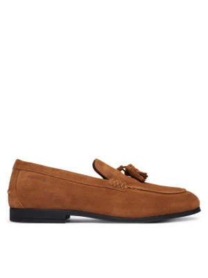 Loafersy Tommy Hilfiger Flex Tassel FM0FM05940 Brązowy