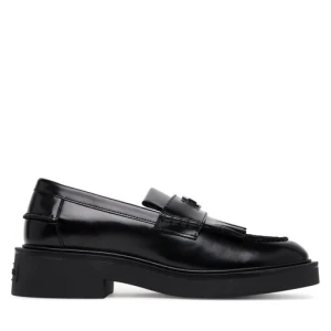 Loafersy Tommy Jeans Tjw Fringes Loafer EN0EN02790 Czarny