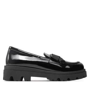 Loafersy TWINSET Mocassino 242GCJ S Czarny