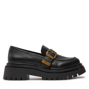 Loafersy TWINSET Mocassino 242TCP044 Czarny