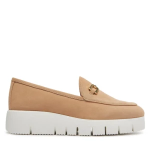 Loafersy Unisa Famo 24 Ks Beżowy