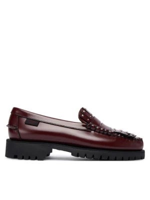 Loafersy Weekend Max Mara Weekendanlug 2525526015670 Bordowy