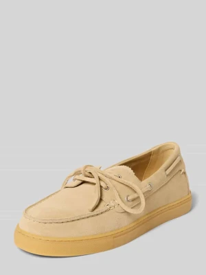 Loafersy z czystego nubuku bydlęcego Model 'KARA 1B' Marc O'Polo