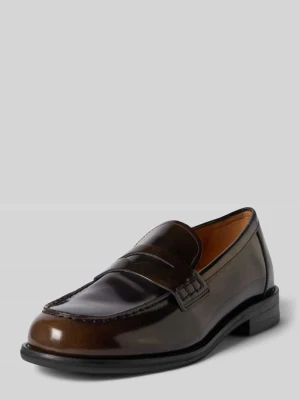 Loafersy z naturalna skóra bydlęca model 'LINN' Vagabond Ciemnobrązowy