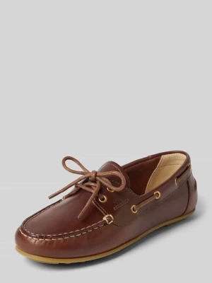 Loafersy z naturalna skóra model 'Seabaya' Gant
