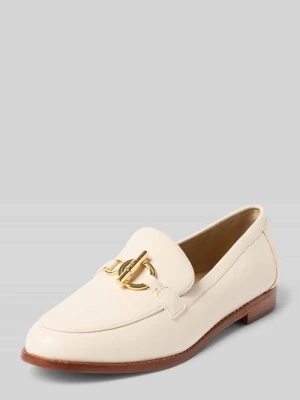 Loafersy z naturalnej skóry model 'BLAIKE' Lauren Ralph Lauren