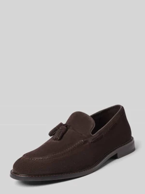 Loafersy z naturalnej skóry model 'Lozham' Gant