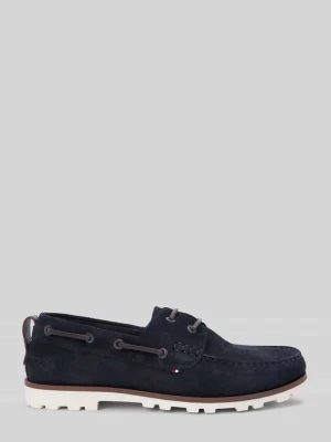 Loafersy z naturalnej skóry Tommy Hilfiger