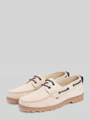 Loafersy z naturalnej skóry Tommy Hilfiger