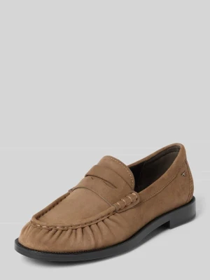 Loafersy z naturalnej skóry z skóry bydlęcej Tamaris