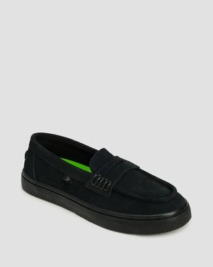 Loafersy Zamszowe Damskie Cariuma Caju Loafer All Black Suede