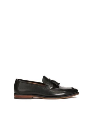 Loafersy ze skóry naturalnej z frędzlami Kazar