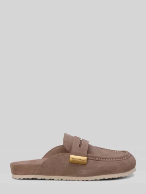 Loafersy ze skóry welurowej model 'FLORIA' Marc O'Polo