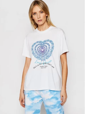 Local Heroes T-Shirt Infinity Love SS21T0012 Biały Relaxed Fit