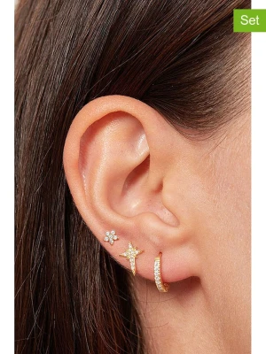 Lodie Silver 3-częściowy zestaw kolczyków rozmiar: onesize