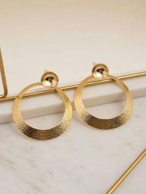 Lodie Silver Kolczyki-kreole rozmiar: onesize złoty