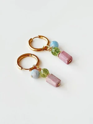 Lodie Silver Kolczyki z kamieniami szlachetnymi rozmiar: onesize