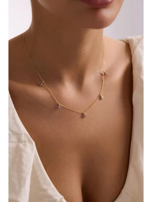 Lodie Silver Pozłacany naszyjnik z elementem ozdobnym - dł. 42 cm rozmiar: onesize