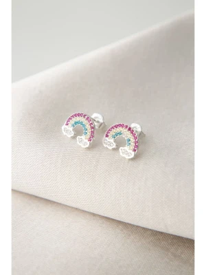 Lodie Silver Srebrne kolczyki-wkrętki z cyrkoniami rozmiar: onesize