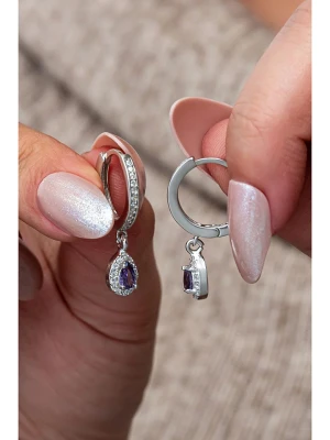 Lodie Silver Srebrne kolczyki z kamieniami ozdobnymi rozmiar: onesize