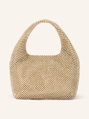 Loeffler Randall Torebka Kenzie Z Kamieniami Ozdobnymi gold