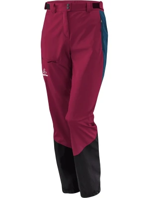 Löffler Spodnie turystyczne "Light" w kolorze czerwono-granatowym rozmiar: 36