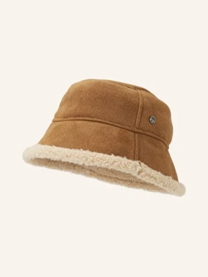 Loevenich Czapka Rybacka Z Imitacji Skóry braun