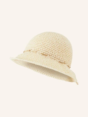 Loevenich Kapelusz Z Ozdobnymi Kamykami weiss