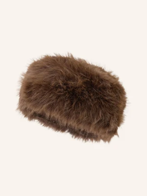 Loevenich Kapelusz Ze Sztucznego Futra braun CIEMNOBRĄZOWY