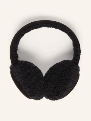 Loevenich Nauszniki Z Pluszowego Materiału schwarz