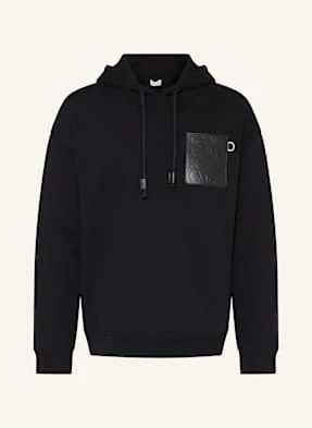 Loewe Bluza Z Kapturem schwarz