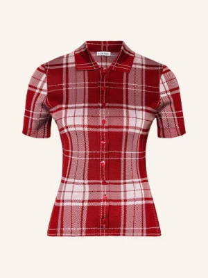 Loewe Bluzka Dzianinowa Z Jedwabiu rot