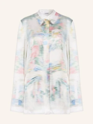 Loewe Bluzka Satynowa weiss