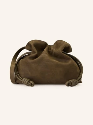 Loewe Clutch Flamenco Medium braun