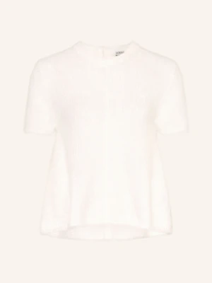 Loewe Dzianinowa Koszulka Z Dodatkiem Moheru weiss