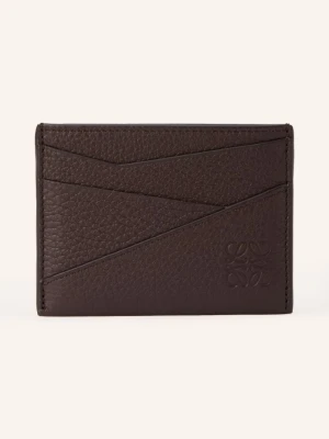 Loewe Etui Na Karty Puzzle Edge braun CIEMNOBRĄZOWY
