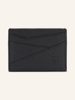 Loewe Etui Na Karty Puzzle Edge schwarz CZARNY